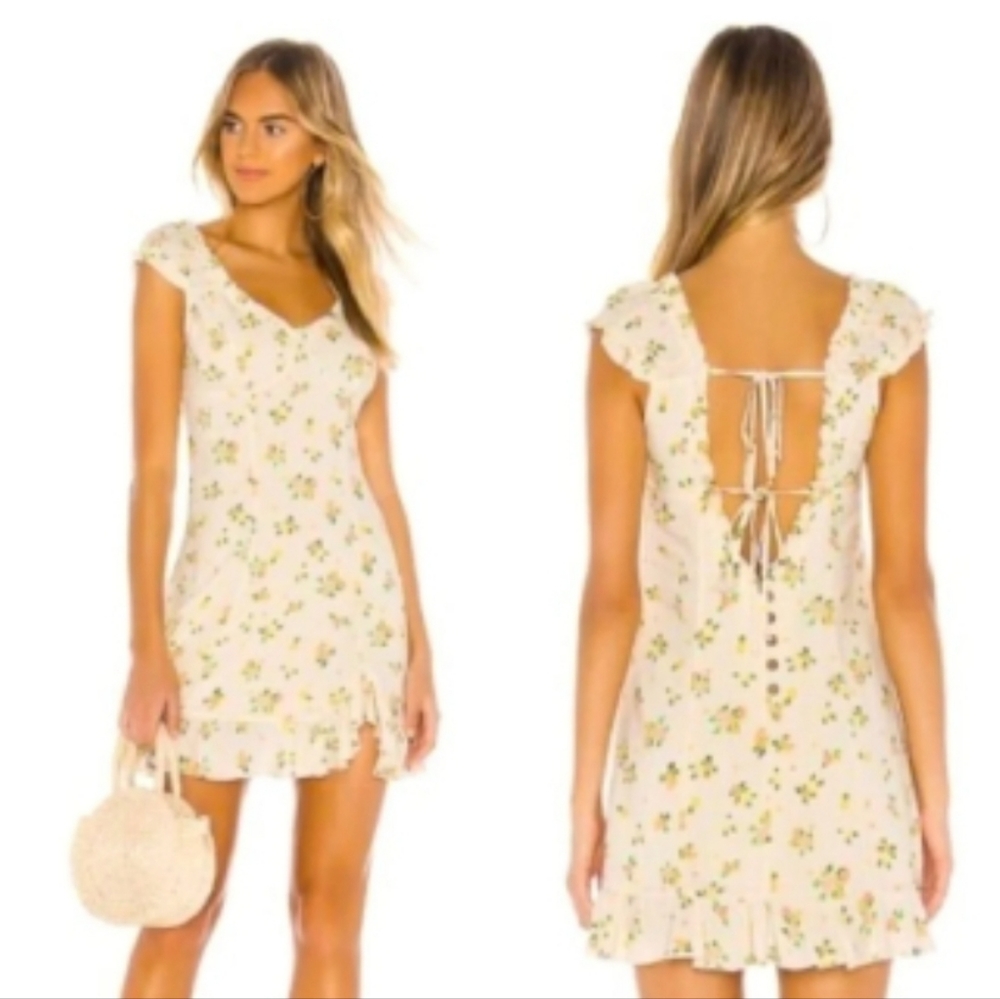 Free People Like A Lady Mini Dress, Size Large